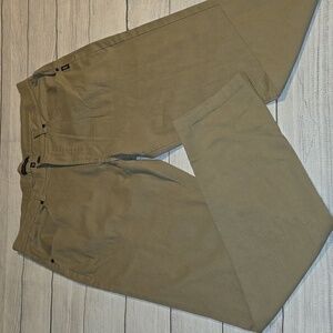 Silver Jeans Co. Skinny Fit Stretch Twill Chino Pants Khaki Size 32 × 32 NWOT